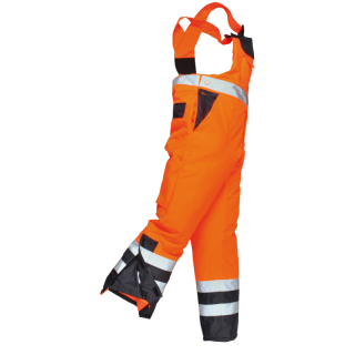 Warnschutz-Hose Orange aus Polyester/Baumwolle GO/RT